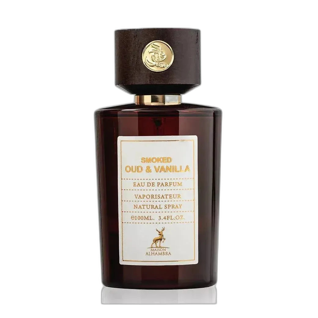 SMOKED OUD Y VAINILLA Maison alhambra perfume Unisex 100ml.