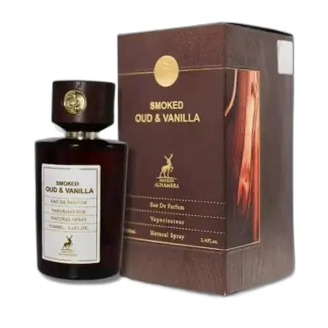 SMOKED OUD Y VAINILLA Maison alhambra perfume Unisex 100ml. — imagen 5
