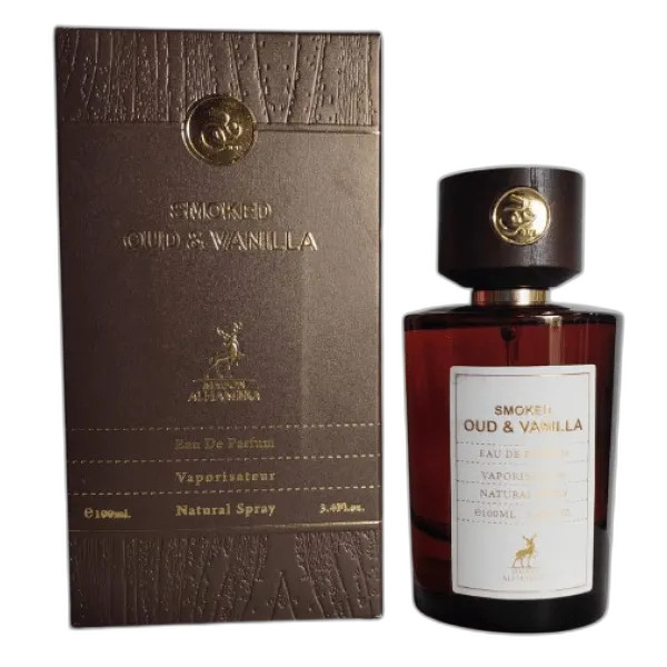 SMOKED OUD Y VAINILLA Maison alhambra perfume Unisex 100ml. — imagen 6