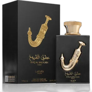 ISHQ AL SHUYUKH GOLD Lattafa perfume Unisex 100 ml — imagen 2