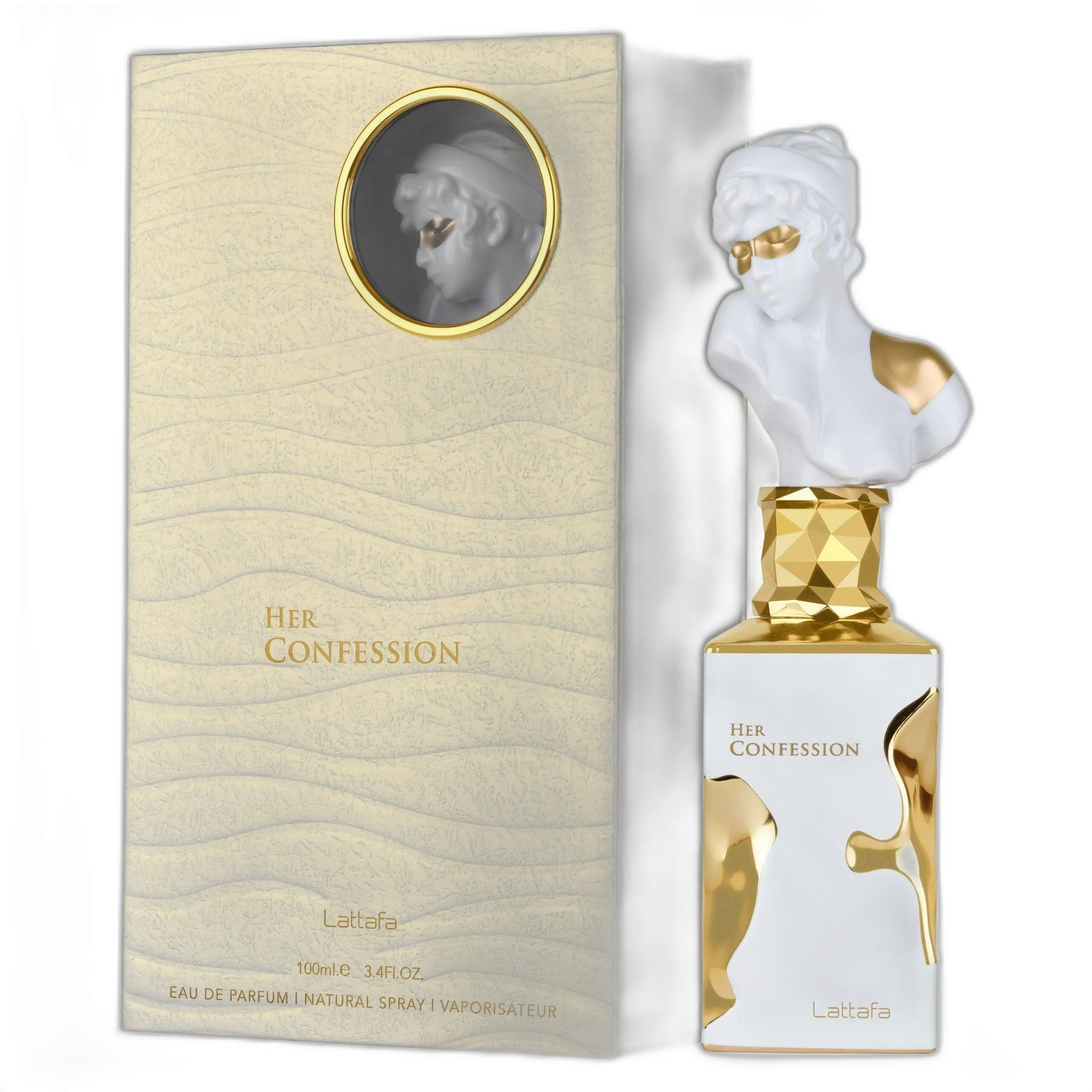 HER CONFESSION Lattafa perfume MUJER 100ml — imagen 4