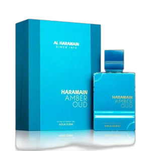 AMBER OUD AQUA DUBAI Al haramain perfume UNISEX 100ml — imagen 2