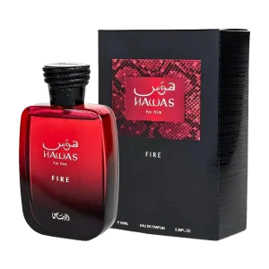 HAWAS FIRE Rasasi perfume Unisex 100ml — imagen 3