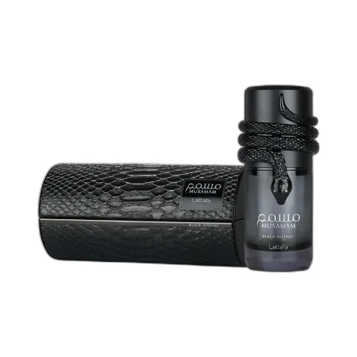 Lattafa - Musamam Black Intense - 100ml - Eau De Parfum - Perfume Masculino — imagen 3